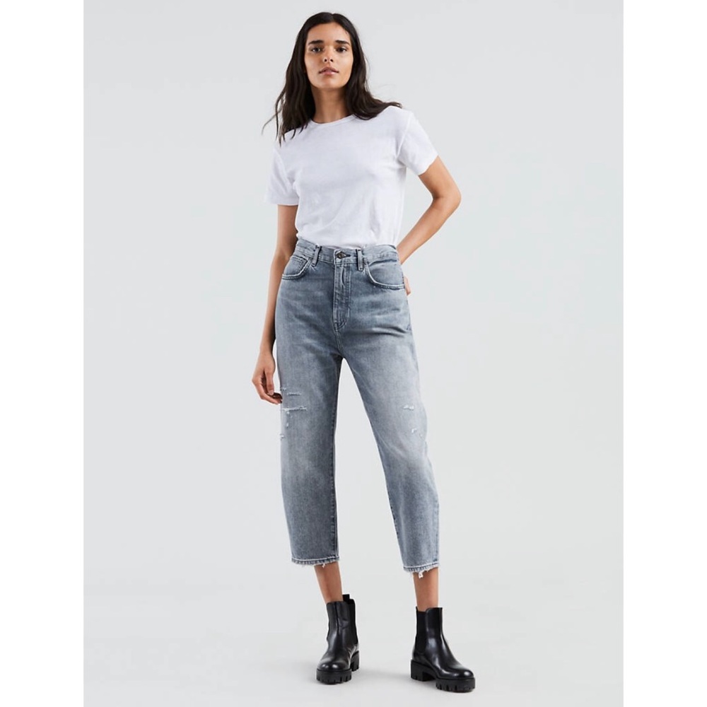 LEVI’S Made and Crafted Barrel Jeans Azure Wash - Picture 2 of 12
